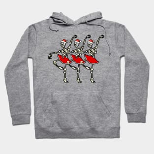 Skeleton Ballerinas Funny Christmas Gift Hoodie